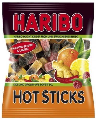 Haribo Hot Sticks 200g – 5.1 Oz logo