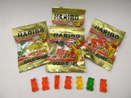 Haribo Mini Gold Bears 50ct Bag logo