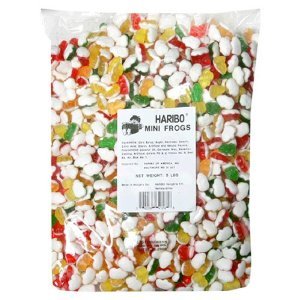 Haribo Mini Gummy Frogs, 10lbs(2 Packs) logo