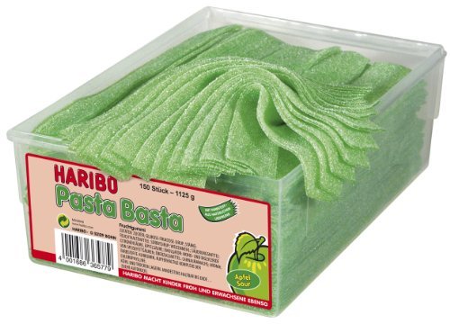 Haribo Pasta Basta Apfel Sour, 1er Pack (1 X 1.1 Kg) logo