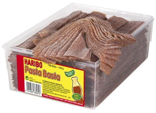 Haribo Pasta Basta Cola Sour, 1er Pack (1 X 1.1 Kg) logo