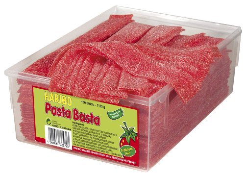 Haribo Pasta Basta Erdbeere Sour, 1er Pack (1 X 1.1 Kg) logo