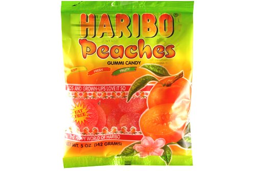 Haribo Peaches 5oz Bag logo
