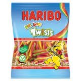 Haribo Rainbow Twists, 3 Bags Of 150g logo