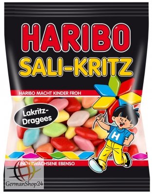 Haribo Sali-kritz 200g (licorice) logo