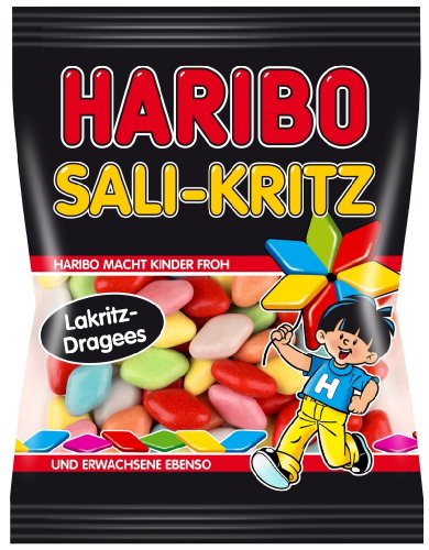 Haribo Sali-kritz Licorice Candy (200g 1 Bag) logo