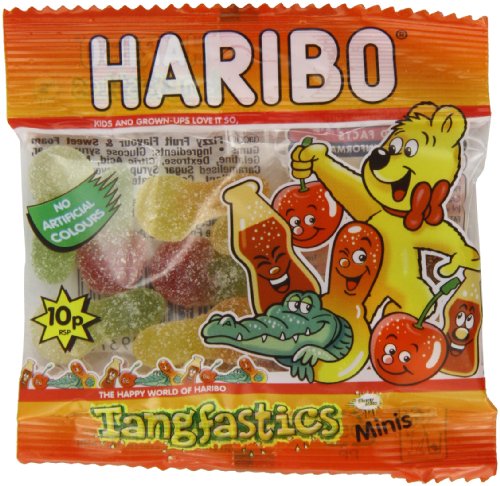 Haribo Tangfastic Minis 10p (Pack of 100) logo