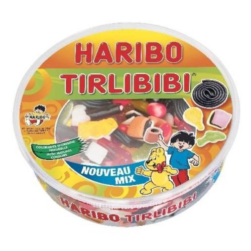 Haribo Tirlibibi Box French Soft Candies 750 Grams logo