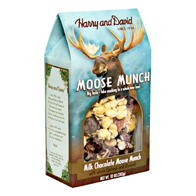 Harry & David Milk Chocolate Moose Munch With Cashews & Almonds, 10oz logo