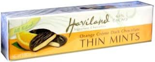 Haviland Orange Mint Thins 3.5 Oz logo