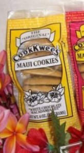 Hawaii Maui Cook Kwees Medium Gift Basket White Chocolate Macadamia Nut Cookies logo