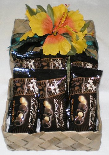 Hawaiian Dark Chocolate Covered Macadamia Nut Gift Basket #2 logo