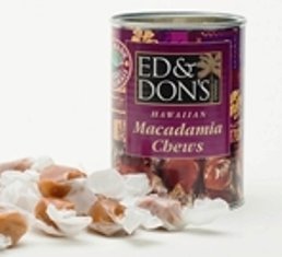 Hawaiian Ed & Don’s Macadamia Caramel Candy Chews 5 Oz. Can logo