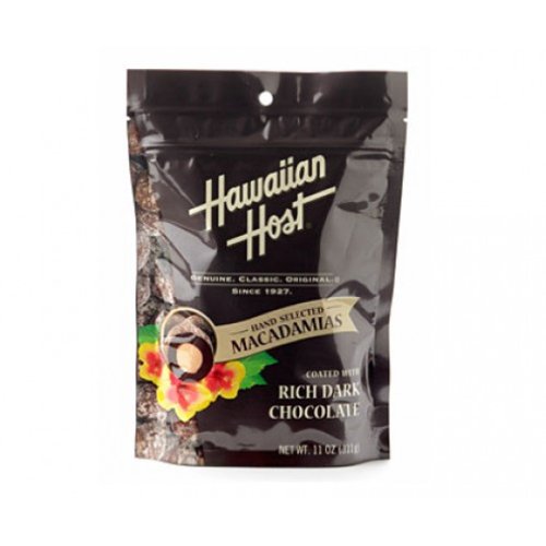 Hawaiian Host Value Pack Macadamia Nuts Dark Chocolate 2 Bags logo