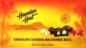 Hawaiian Host Value Pack Macadamia Nuts Milk Chocolate 3 Gift Boxes logo