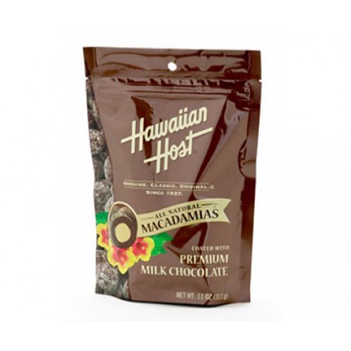 Hawaiian Host Value Pack Macadamia Nuts Premium Milk Chocolate 2 Bags logo