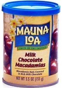 Hawaiian Lunch Bag Gift Basket Mauna Loa Macadamia Nuts Milk Chocolate 6 Cans #5 logo