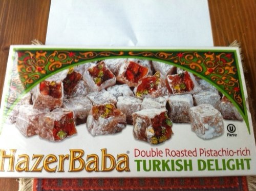 Hazer Baba Turkish Delight Double Roasted Pistachio-rich 350 G (12.25 Oz) logo