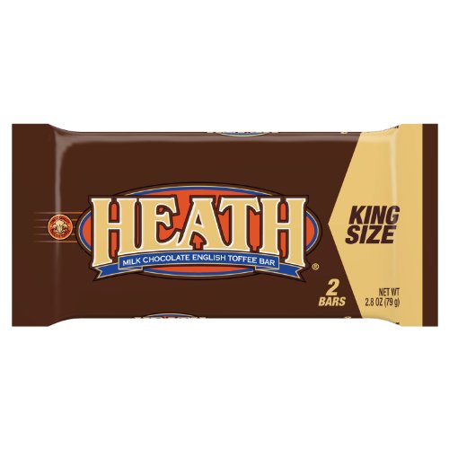 Heath Candy Bar Milk Chocolate And English Toffee 28 Ounce Bars Pack Of 18 • The Candy Database