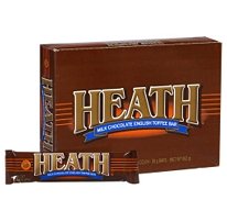 Heath Milk Chocolate English Toffee Bars, 1.4 Oz, 24-count (Pack of 2) logo