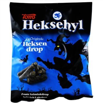 Heksehyl Drop Licorice Salty Logs 10.5 Oz (Pack of 6) logo