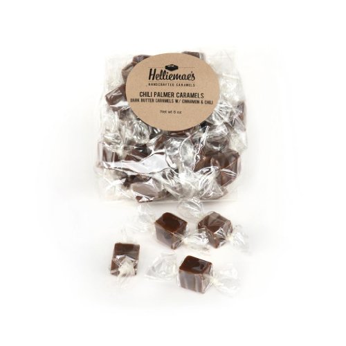 Helliemae’s Chili Palmer Caramels – Sets Of Medium Cello Bags logo