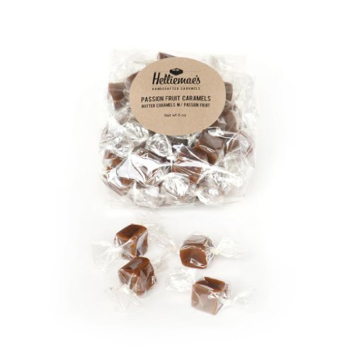 Helliemae’s Passion Fruit Caramels – Sets Of Medum Cello Bags logo