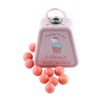 Hello Kitty Candy Tin Bubblegum logo