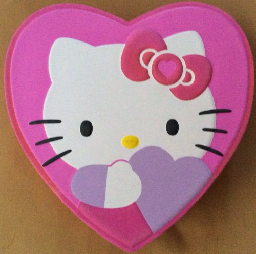 Hello Kitty Heart Box With Gummy Hearts logo