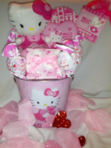 Hello Kitty Milk Chocolate Easter Love Basket logo