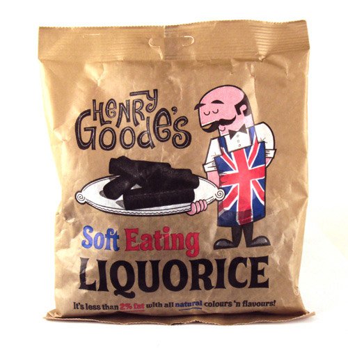 Henry Goodes Soft Eating Liquorice 300g logo