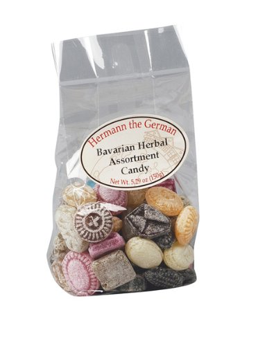 Hermann The German Bavarian Hard Candy, Herbal Assortment, 5.29 Ounce (Pack of 12) logo