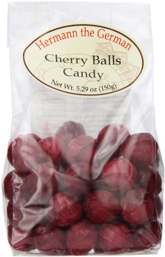 Hermann The German Candy, Cherry Balls, 5.29 Ounce (Pack of 12) logo