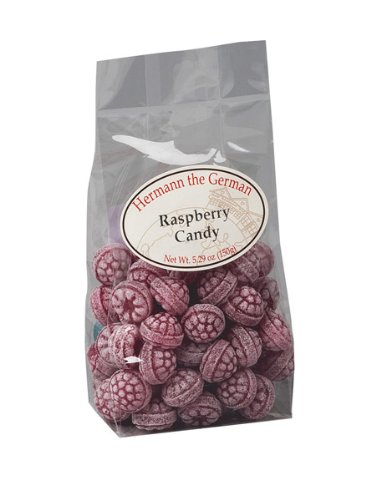 Hermann The German Candy, Raspberry, 5.29 Ounce (Pack of 12) logo