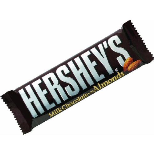 Hershey Almond Bar Pack of 36 logo