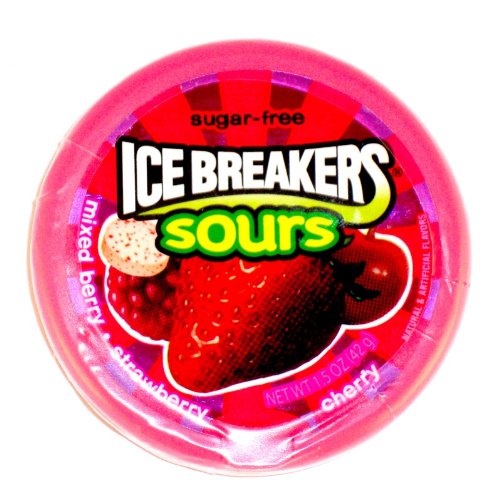 Hershey Chocolate 34000 72070 Ice Breakers Berry Sours logo