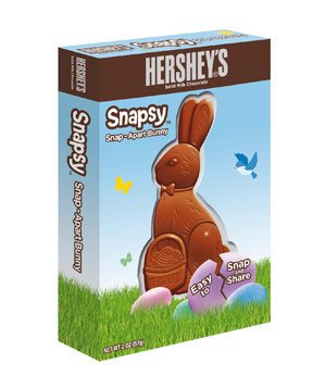 Hershey Chocolate Bunny Snapsy 56g logo