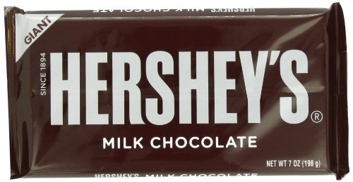 Hershey Giant Milk Chocolate Bar, 7 Ounce (Pack of 12) logo