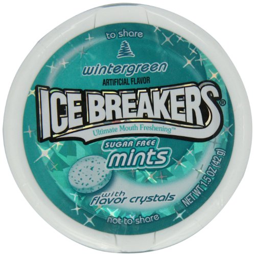 Hershey Ice Breakers In Tin, Wintergreen, 8 Count logo