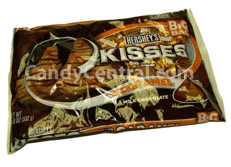 Hershey Kisses With Caramel (18.8 Oz Bag) logo