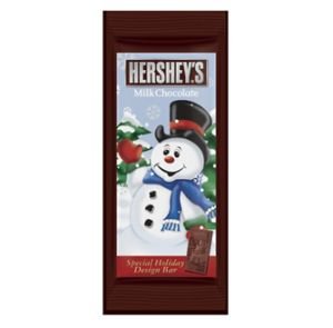 Hershey Milk Chocolate Snowman Bar – 3.5 Oz logo