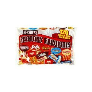 Hershey Mini Candy Bars 120ct Bag logo