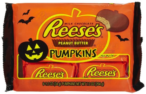 Hershey Reeses Peanut Butter Pumpkins 6 Pack of 3 (18 Pumpkins Total) logo