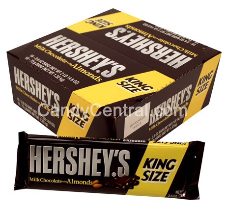 Hershey’s Almond King Size (18 Ct) logo