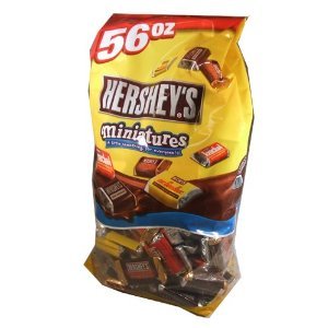 Hershey’s Assorted Miniatures Bulk 56 Oz. (4 Pack) (224 Oz.) logo