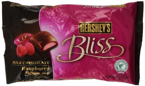 Hershey’s Bliss Signatures, Milk Chocolate With Raspberry Center, 8.6 ounce Packages (Pack of 4) logo