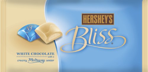 Hershey’s Bliss, White Chocolate With Meltaway Center, 8.6 ounce Bags (Pack of 4) logo