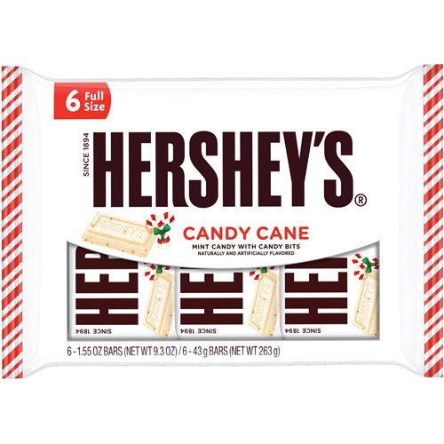 Hershey’s Candy Cane Bars – 6 X 1.55 Oz (Pack of 4) logo