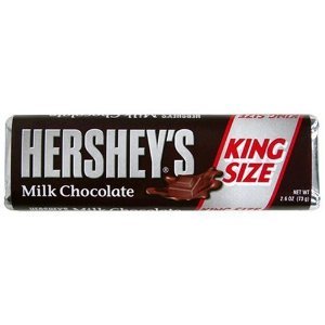 Hershey’s Chocolate Bar – Milk Chocolate, King Size, 2.6 Oz, 18 Count logo