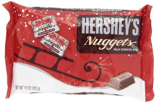 Hershey’s Christmas Milk Chocolate Nuggets, 10-ounce logo